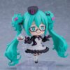 Character Vocal Series 01: Hatsune Miku Nendoroid Akció Figura Hatsune Miku: Glasses x Café Ver. 10 cm