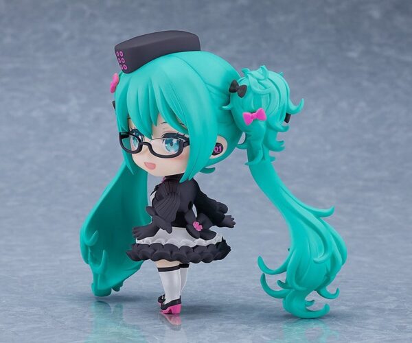 Character Vocal Series 01: Hatsune Miku Nendoroid Akció Figura Hatsune Miku: Glasses x Café Ver. 10 cm