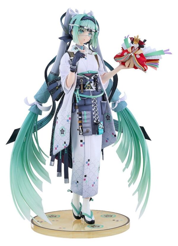 Character Vocal Series 01: Hatsune Miku PVC Figura 1/7 Smile x Future Ver. 27 cm