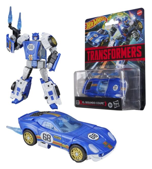 Transformers x Hot Wheels Collaborative Deluxe Class Akció Figura El Segundo Coupe 13 cm