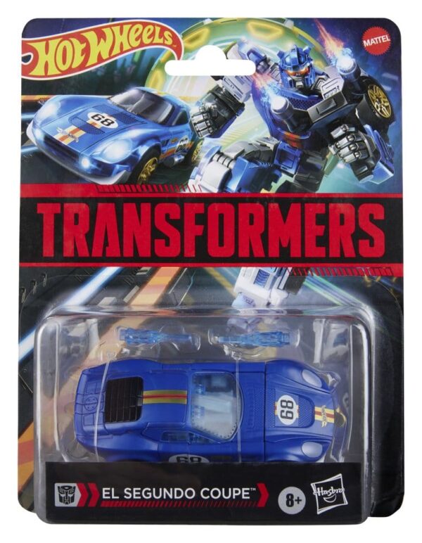 Transformers x Hot Wheels Collaborative Deluxe Class Akció Figura El Segundo Coupe 13 cm