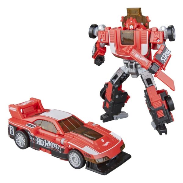 Transformers x Hot Wheels Collaborative Deluxe Class Akció Figura GT-Scorcher 13 cm