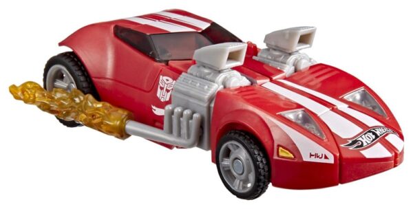 Transformers Collaborative Hot Wheels x Transformers Deluxe Class Akció Figura Twin Mill 13 cm