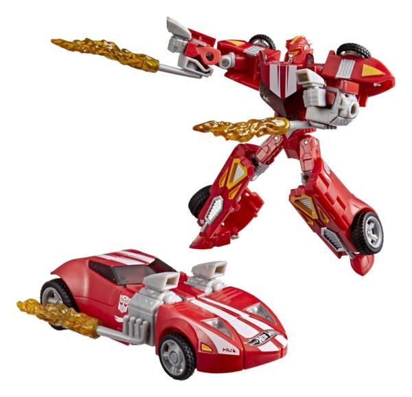 Transformers Collaborative Hot Wheels x Transformers Deluxe Class Akció Figura Twin Mill 13 cm