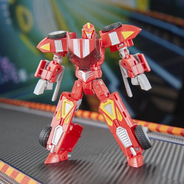 Transformers Collaborative Hot Wheels x Transformers Deluxe Class Akció Figura Twin Mill 13 cm