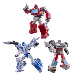 Transformers Age of the Primes Akció Figura 3-Pack Autobot Mirage & Bluestreak & Ironhide