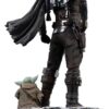The Mandalorian & Grogu Legacy Replika Szobor 1/4 The Mandalorian and Grogu 57 cm