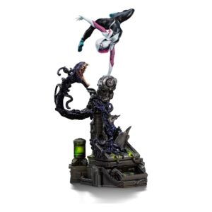 Spider-Man vs Villains Art Scale Szobor 1/10 Ghost Spider Diorama 34 cm Spider-Man vs Villains Art Scale Szobor 1/10 Ghost Spider Diorama 34 cm