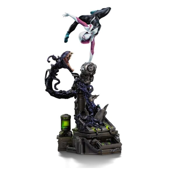 Spider-Man vs Villains Art Scale Szobor 1/10 Ghost Spider Diorama 34 cm