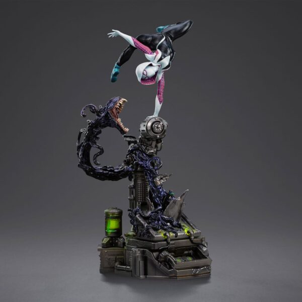 Spider-Man vs Villains Art Scale Szobor 1/10 Ghost Spider Diorama 34 cm