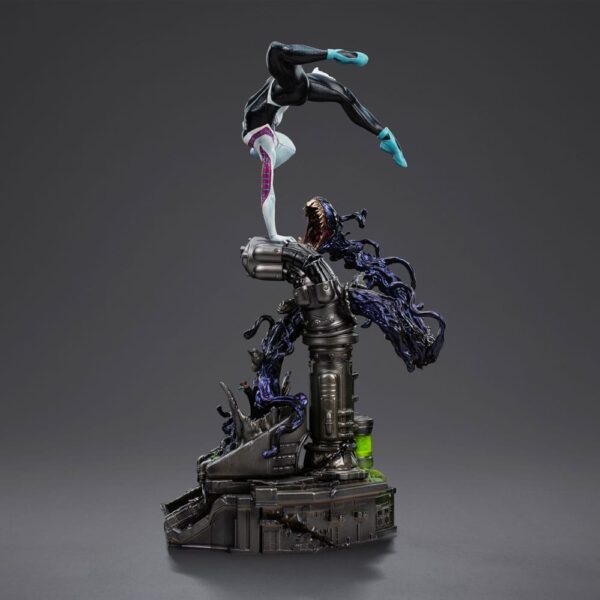Spider-Man vs Villains Art Scale Szobor 1/10 Ghost Spider Diorama 34 cm