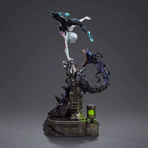 Spider-Man vs Villains Art Scale Szobor 1/10 Ghost Spider Diorama 34 cm