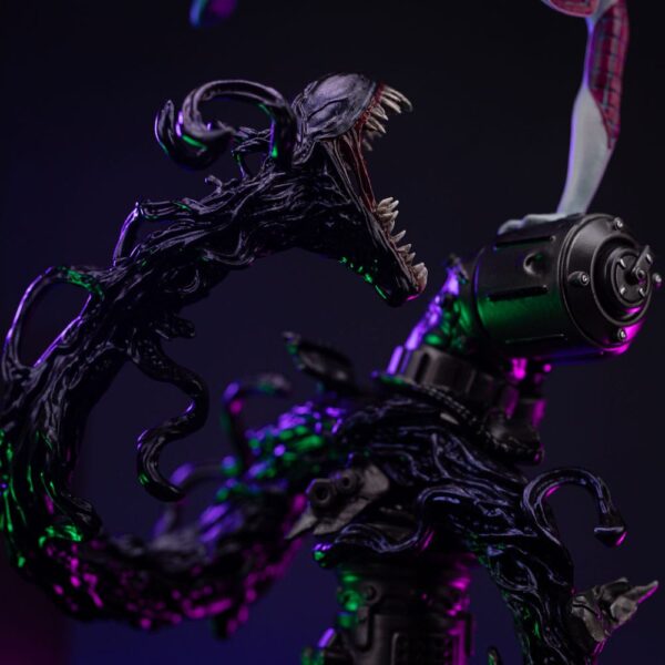 Spider-Man vs Villains Art Scale Szobor 1/10 Ghost Spider Diorama 34 cm