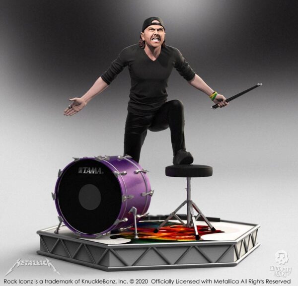 Metallica Rock Iconz Szobor Lars Ulrich Limited Edition 22 cm