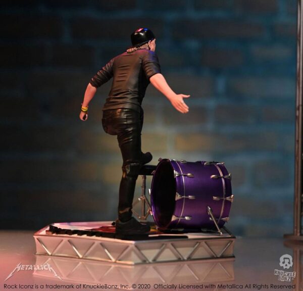 Metallica Rock Iconz Szobor Lars Ulrich Limited Edition 22 cm