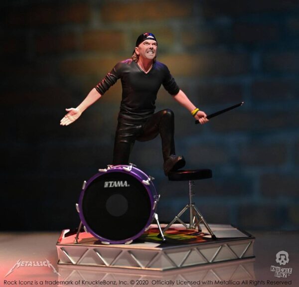 Metallica Rock Iconz Szobor Lars Ulrich Limited Edition 22 cm