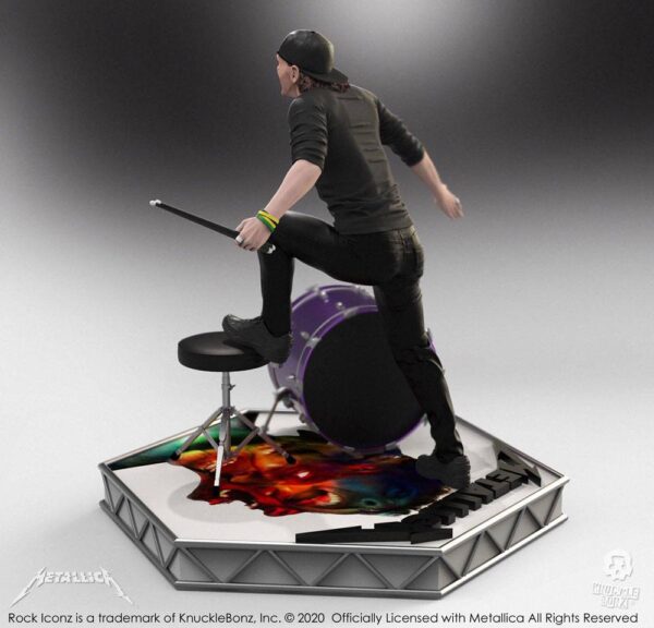 Metallica Rock Iconz Szobor Lars Ulrich Limited Edition 22 cm