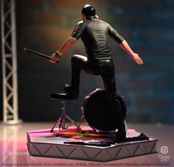 Metallica Rock Iconz Szobor Lars Ulrich Limited Edition 22 cm