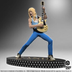 Randy Rhoads IV Rock Iconz Szobor The Early Years Blue Version 24 cm Randy Rhoads IV Rock Iconz Szobor The Early Years Blue Version 24 cm