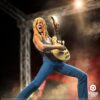 Randy Rhoads IV Rock Iconz Szobor The Early Years Blue Version 24 cm