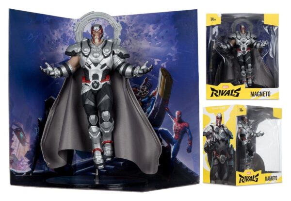 Marvel Rivals Collection 1/10 Akció Figura Magneto 20 cm