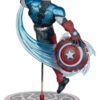 Marvel Rivals Collection 1/10 Akció Figura Captain America 20 cm