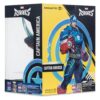 Marvel Rivals Collection 1/10 Akció Figura Captain America 20 cm