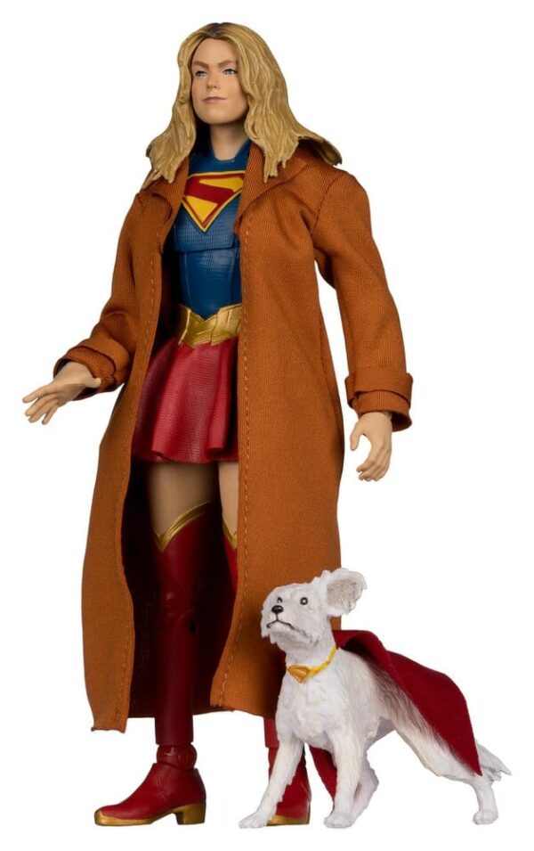 Supergirl (2026) DC Theatrical Deluxe Edition Akció Figura Supergirl & Krypto (Gold Label) 17 cm Supergirl (2026) DC Theatrical Deluxe Edition Akció Figura Supergirl & Krypto (Gold Label) 17 cm