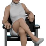 Basic Instinct Minix Figura Sharon Stone 12 cm