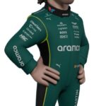 Formula 1 Minix Figura Fernando Alonso (Aston Martin) 12 cm