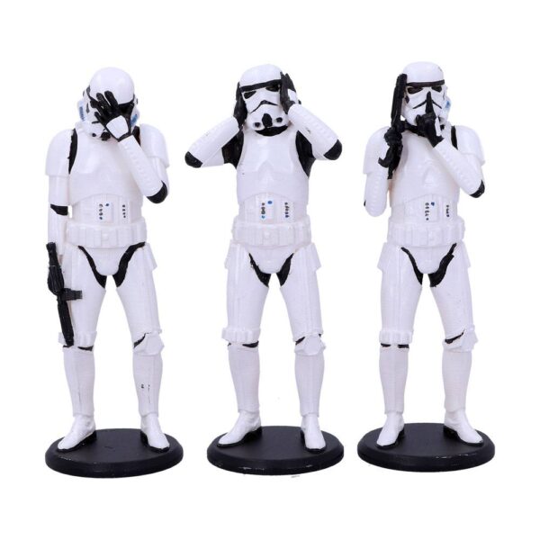 Original Stormtrooper Figuras 3-Pack Three Wise Stormtroopers 14 cm