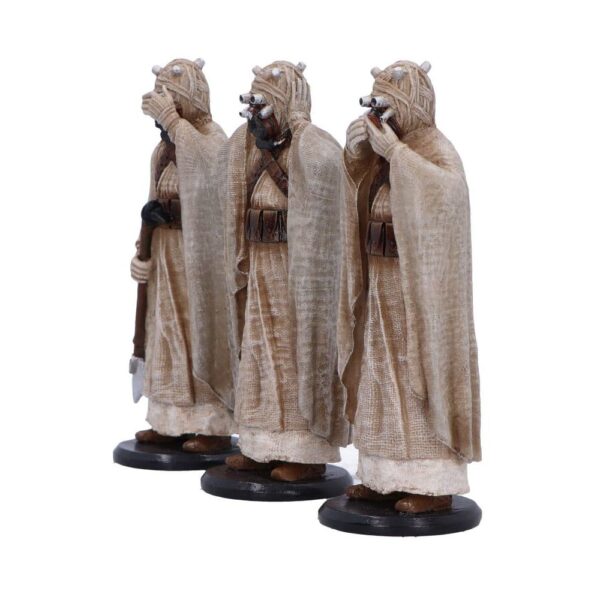 Original Stormtrooper Szobor Three Wise Tusken Raiders 14 cm