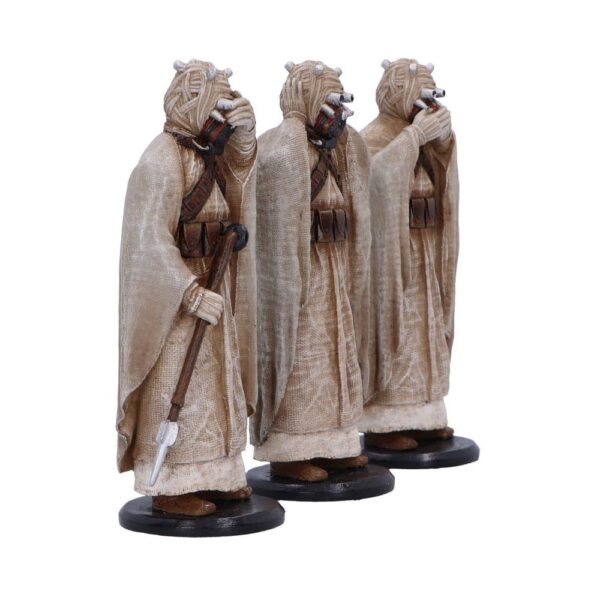 Original Stormtrooper Szobor Three Wise Tusken Raiders 14 cm