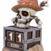 One Piece Perpetual Calendar Luffy Jolly Roger 16 cm