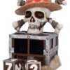 One Piece Perpetual Calendar Luffy Jolly Roger 16 cm