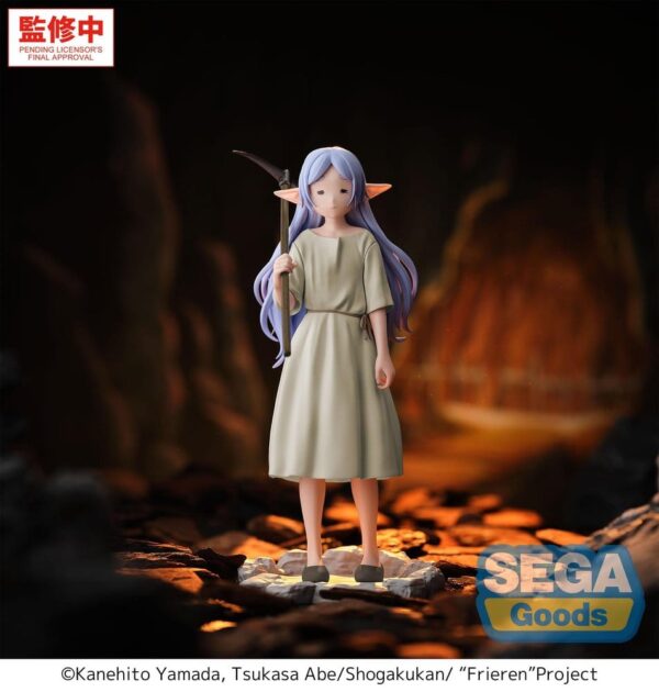 Frieren: Beyond Journey´s End High Premium PVC Figura Frieren - I Am Forced to Slave Away in the Mines for Three Centuries 18 cm