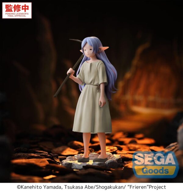 Frieren: Beyond Journey´s End High Premium PVC Figura Frieren - I Am Forced to Slave Away in the Mines for Three Centuries 18 cm