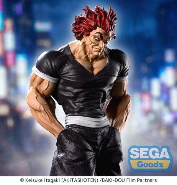 Baki-Dou Luminasta PVC Figura Yujiro Hanma 25 cm