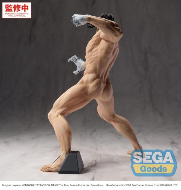 Attack on Titan GigantiX PVC Figura Eren Yeager Attack Titan Ver. 25 cm