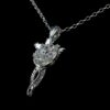 Lord of the Rings Replika 1/1 Pendant & Chain Evenstar (Sterling Silver)