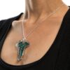 Lord of the Rings Replika 1/1 Elven Leaf Brooch & Chain (Sterling Silver)