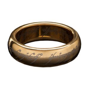 Lord of the Rings Tungsten Ring The One Ring (gold plated) Size 13 Lord of the Rings Tungsten Ring The One Ring (gold plated) Size 13