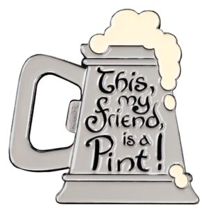 Lord of the Rings Magnet This, my friend, is a Pint! (Enamel) 7 cm Lord of the Rings Magnet This, my friend, is a Pint! (Enamel) 7 cm