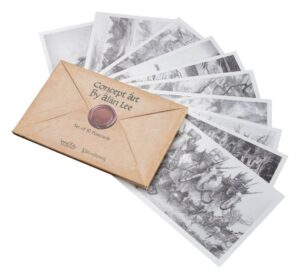 Lord of the Rings Postcards Set Concept Art by Alan Lee: The Lord of the Rings 15 x 12 cm Lord of the Rings Postcards Set Concept Art by Alan Lee: The Lord of the Rings 15 x 12 cm