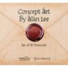 Lord of the Rings Postcards Set Concept Art by Alan Lee: The Lord of the Rings 15 x 12 cm