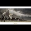 Lord of the Rings Art Print Faramir's Charge 59 x 30 cm