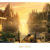 Lord of the Rings Art Print The Grey Havens 59 x 30 cm