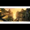Lord of the Rings Art Print The Grey Havens 59 x 30 cm
