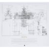 Lord of the Rings Blueprint Art Print The Stable of Edoras 59 x 42 cm