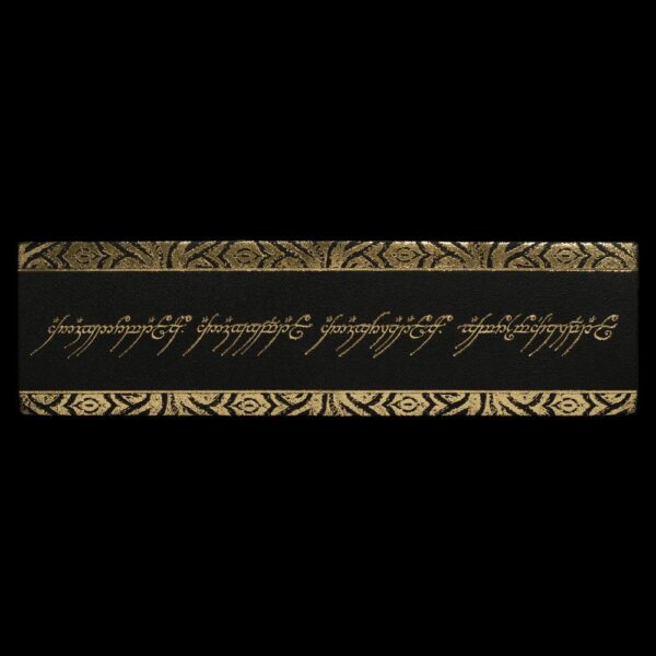 Lord of the Rings Leather Bookmark The One Ring Inscription